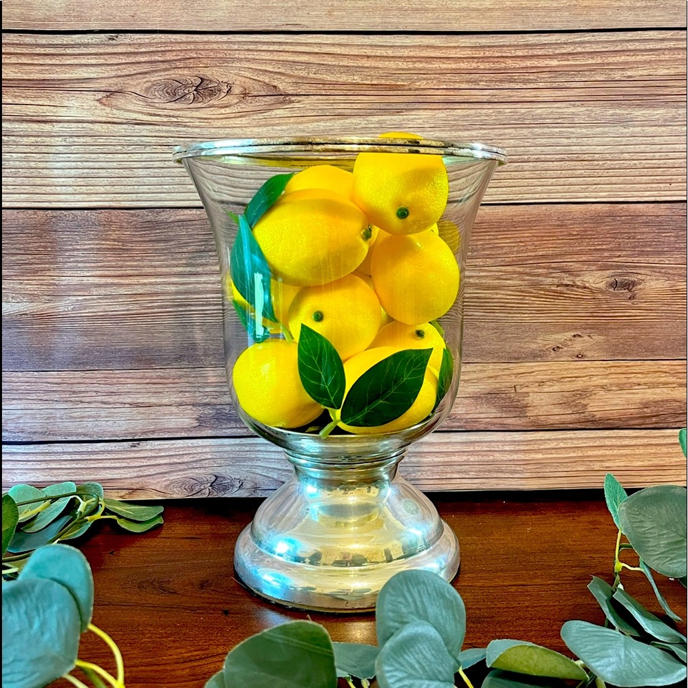 NEW!! Lemon Filled Vase